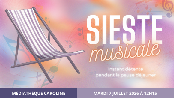 Musical siesta - A moment of relaxation during your lunch break