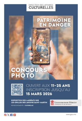 Concours photo 11-25 ans "Patrimoine en danger" - Appel à candidature