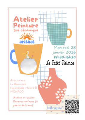 Atelier peinture sur céramique - LE PETIT PRINCE