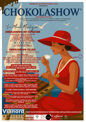 CHOKOLASHOW® (deuxième édition)  Un rendez-vous unique mêlant art, chocolat et solidarité