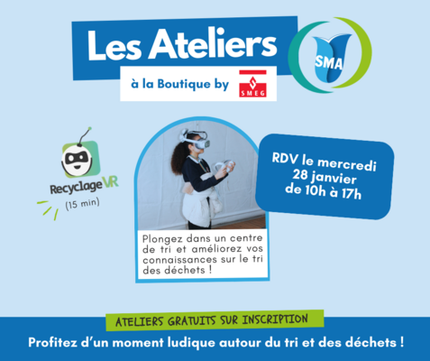 Atelier SMA : le tri en mode VR