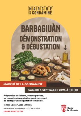 BARBAGIUÀN - Démonstration & Dégustation