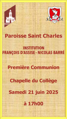 Première Communion Collège FANB