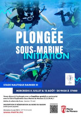 Initiation à la plongée sous-marine